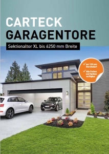 Foto Broschüre Garagentore XL